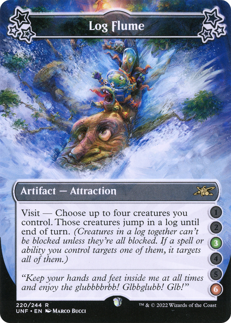Log Flume (3-6) (UNF-220) [Unfinity] Foil