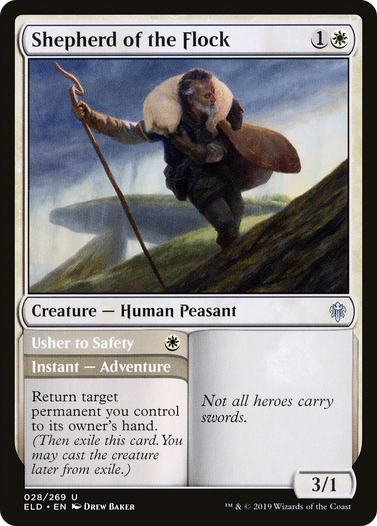 Shepherd of the Flock (ELD-028) [Throne of Eldraine] Foil