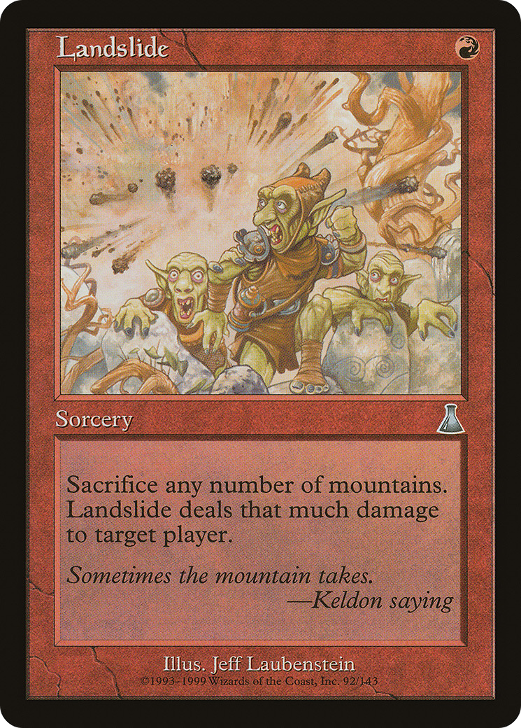 Landslide (UDS-092) [Urza's Destiny]