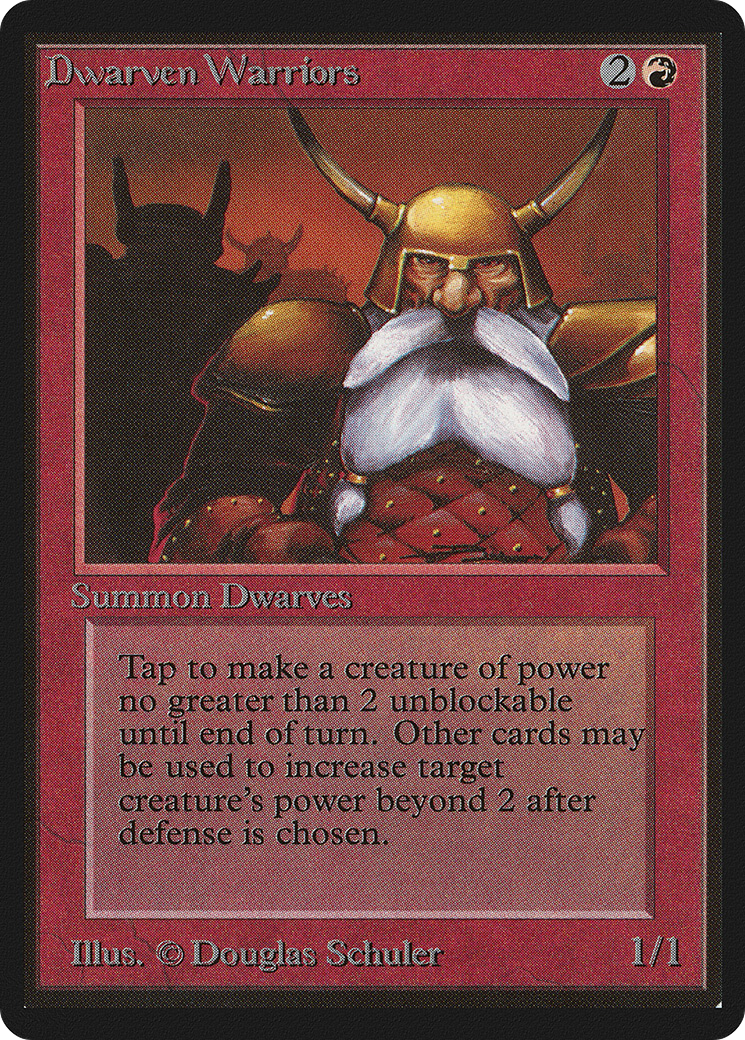 Dwarven Warriors [Limited Edition Beta]