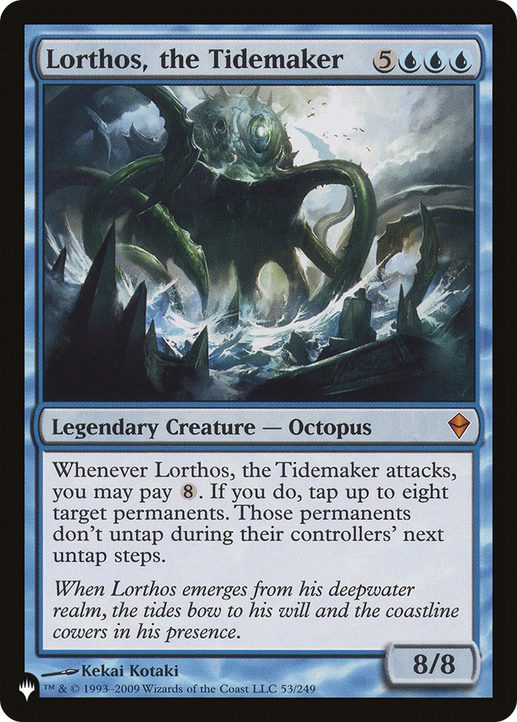 Lorthos, the Tidemaker (LIST-53/249) [The List]