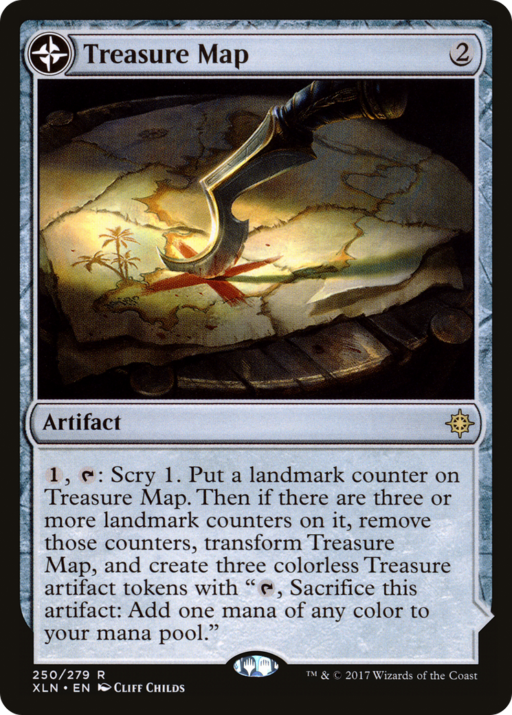 Treasure Map (XLN-250) [Ixalan] Foil