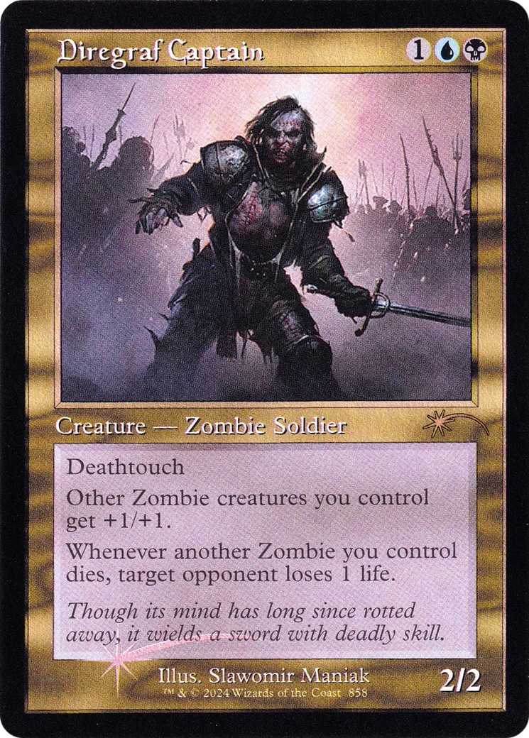 Diregraf Captain (Retro Frame) (SLD-858) [Secret Lair Drop] Foil