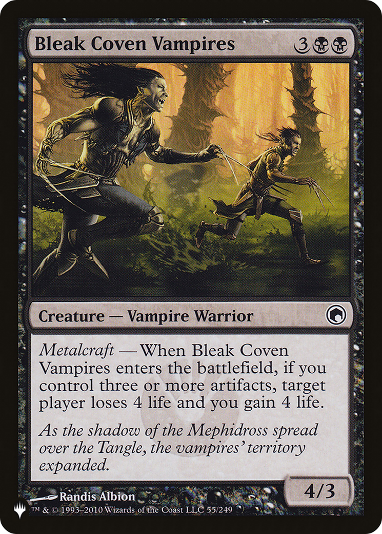 Bleak Coven Vampires - The List [The List]