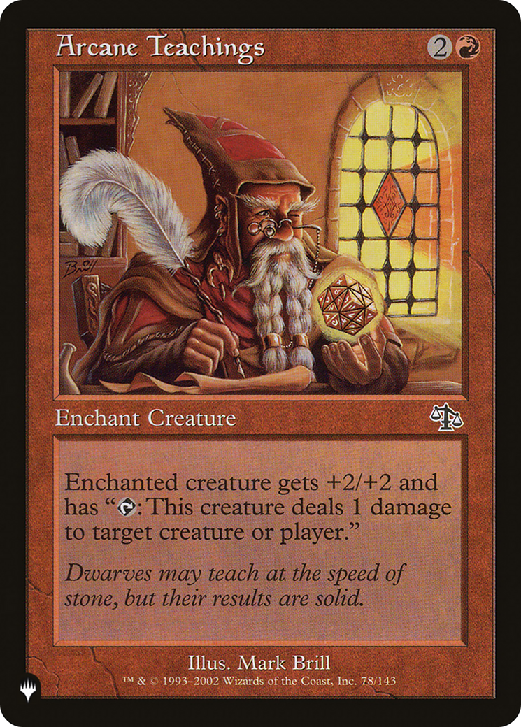 Arcane Teachings - The List [The List]