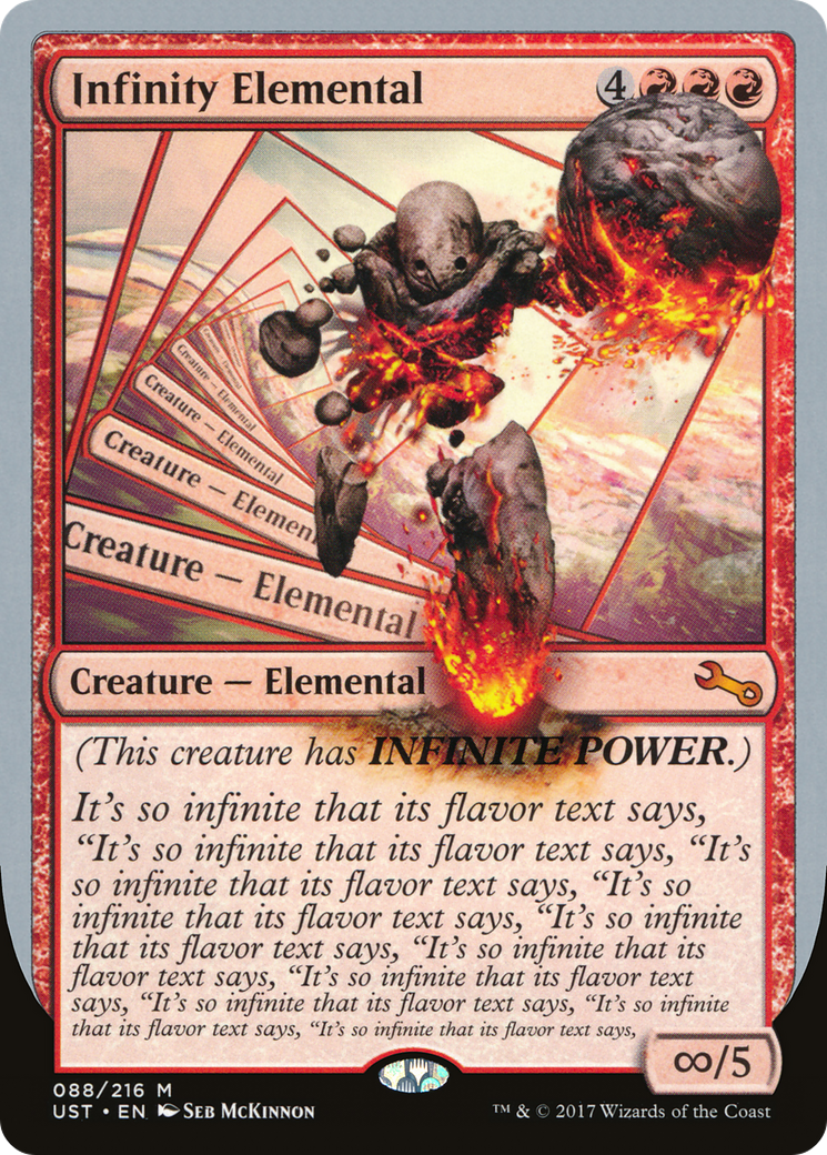 Infinity Elemental (UST-088) [Unstable]
