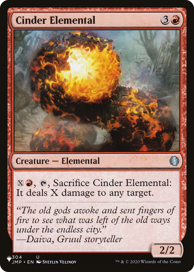 Cinder Elemental - The List [The List]