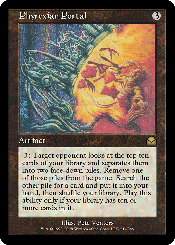 Phyrexian Portal (ME2-217) [Masters Edition II] Foil
