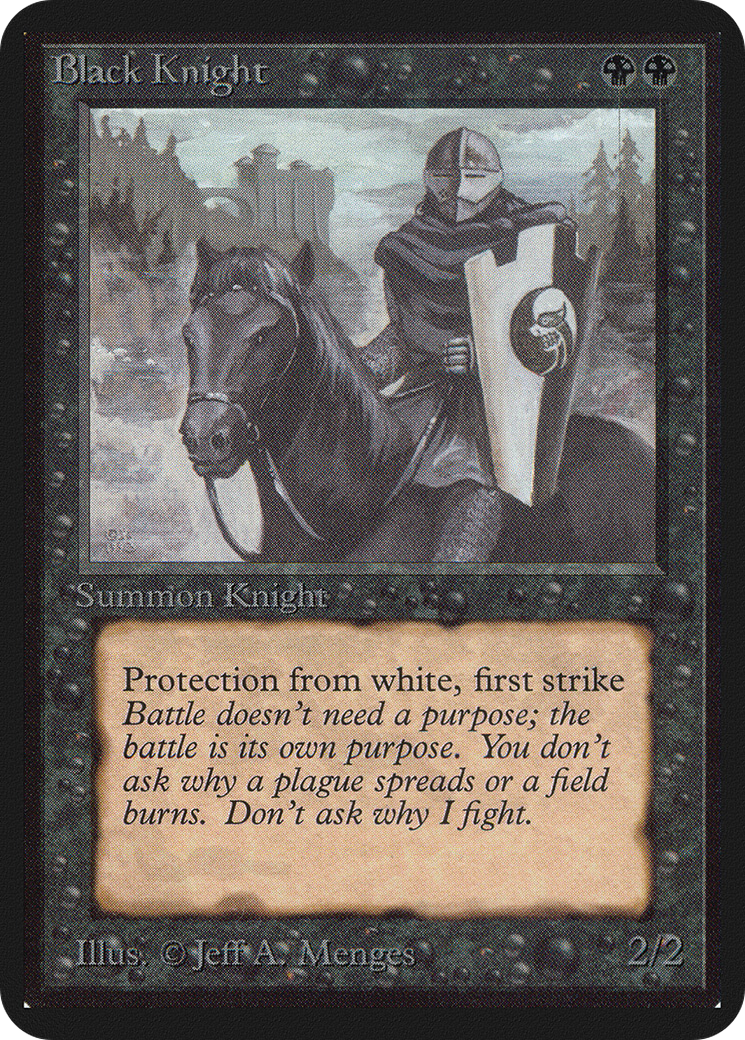 Black Knight [Limited Edition Alpha]