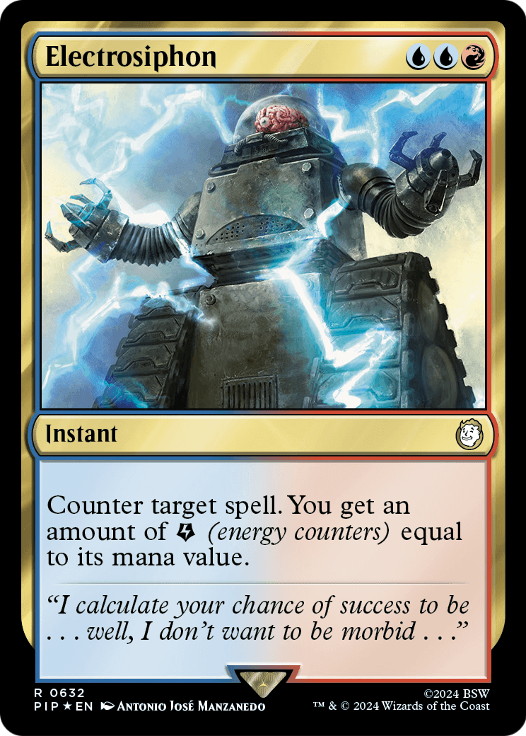 Electrosiphon (Surge Foil) (PIP-632) [Fallout] Foil