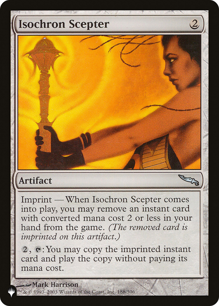 Isochron Scepter (LIST-188/306) [The List]