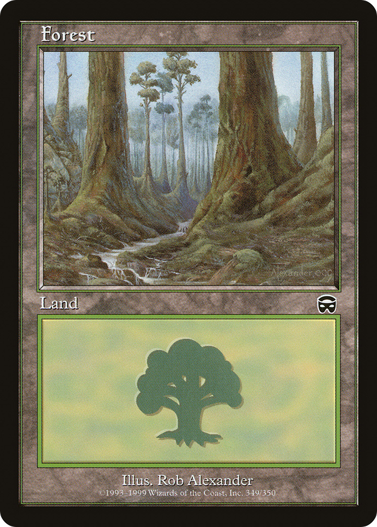 Forest (MMQ-349) [Mercadian Masques] Foil