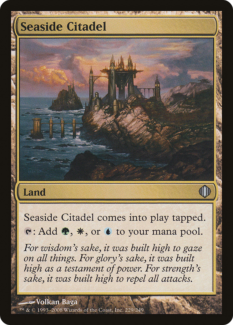 Seaside Citadel (ALA-229) [Shards of Alara] Foil