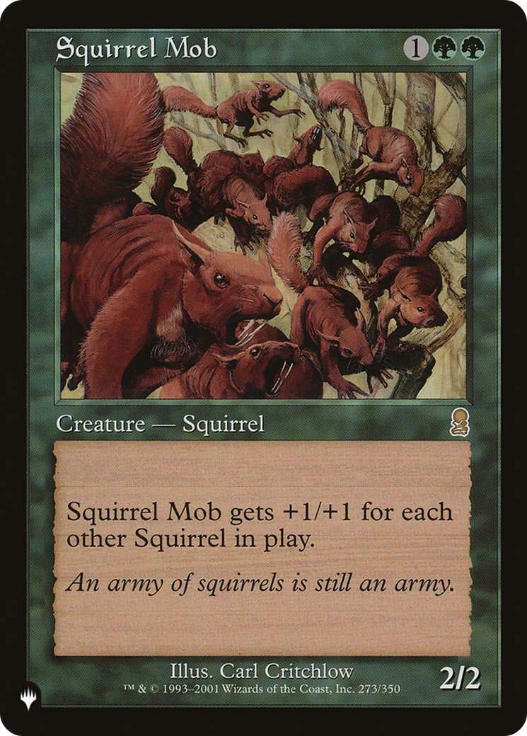 Squirrel Mob (LIST-273/350) [The List]