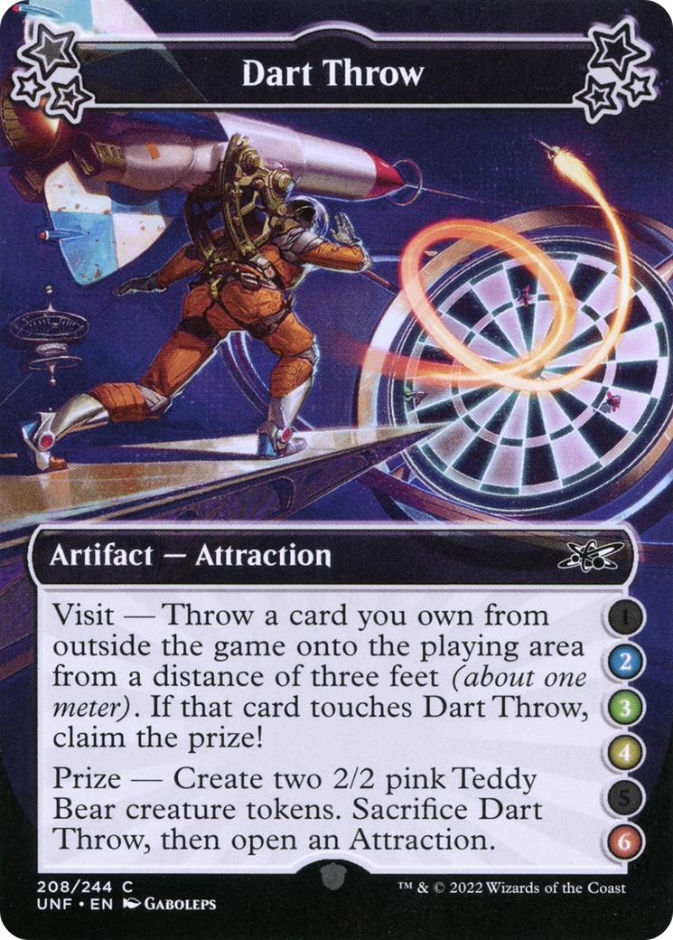 Dart Throw (2-3-4-6) (UNF-208) [Unfinity]