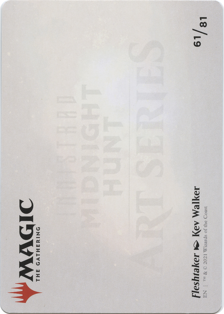 Fleshtaker // Fleshtaker (AMID-061) (Borderless) [Midnight Hunt Art Series] Foil