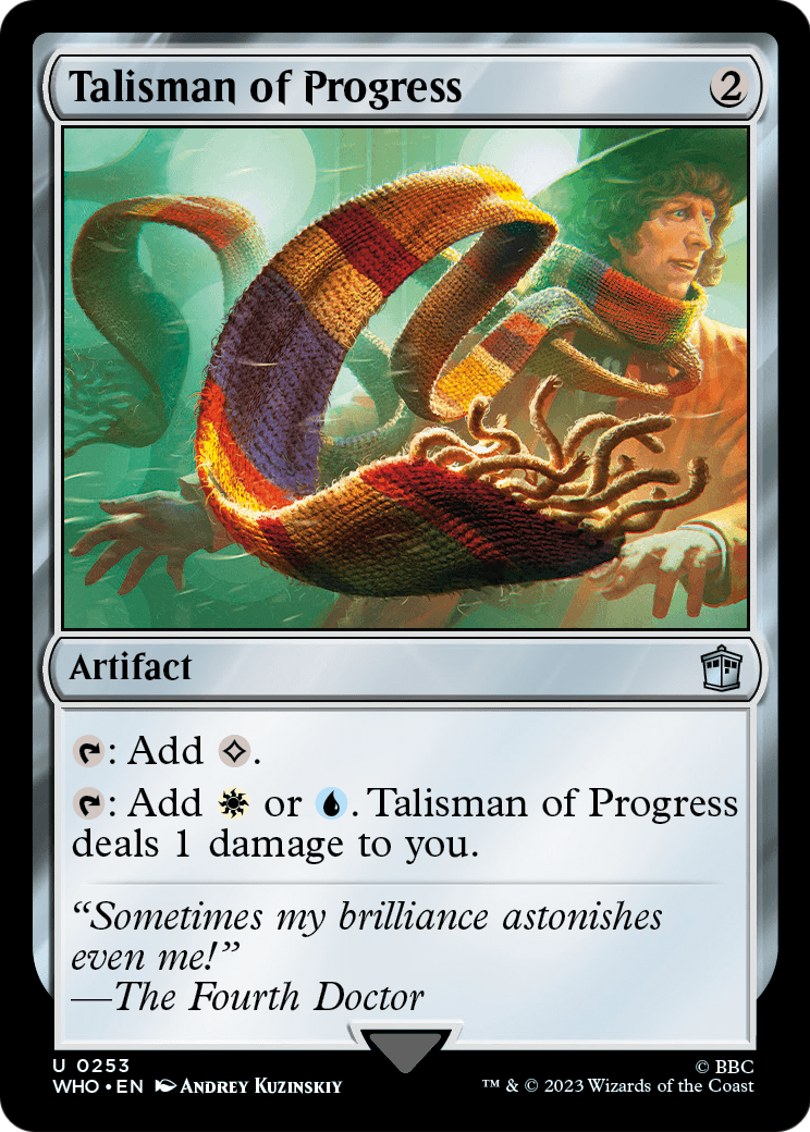 Talisman of Progress (WHO-253) [Doctor Who]