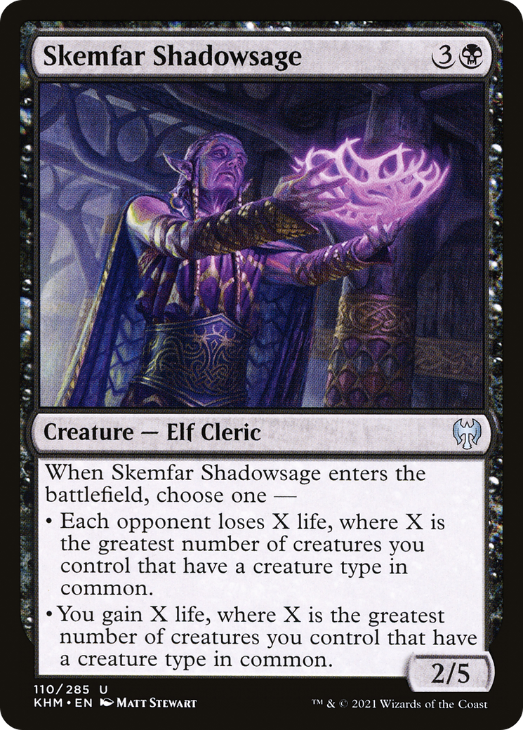 Skemfar Shadowsage (KHM-110) [Kaldheim]
