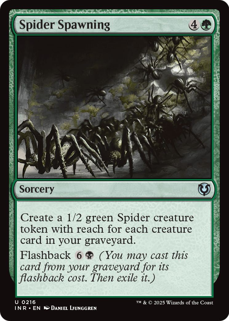 Spider Spawning - Foil [Innistrad Remastered]