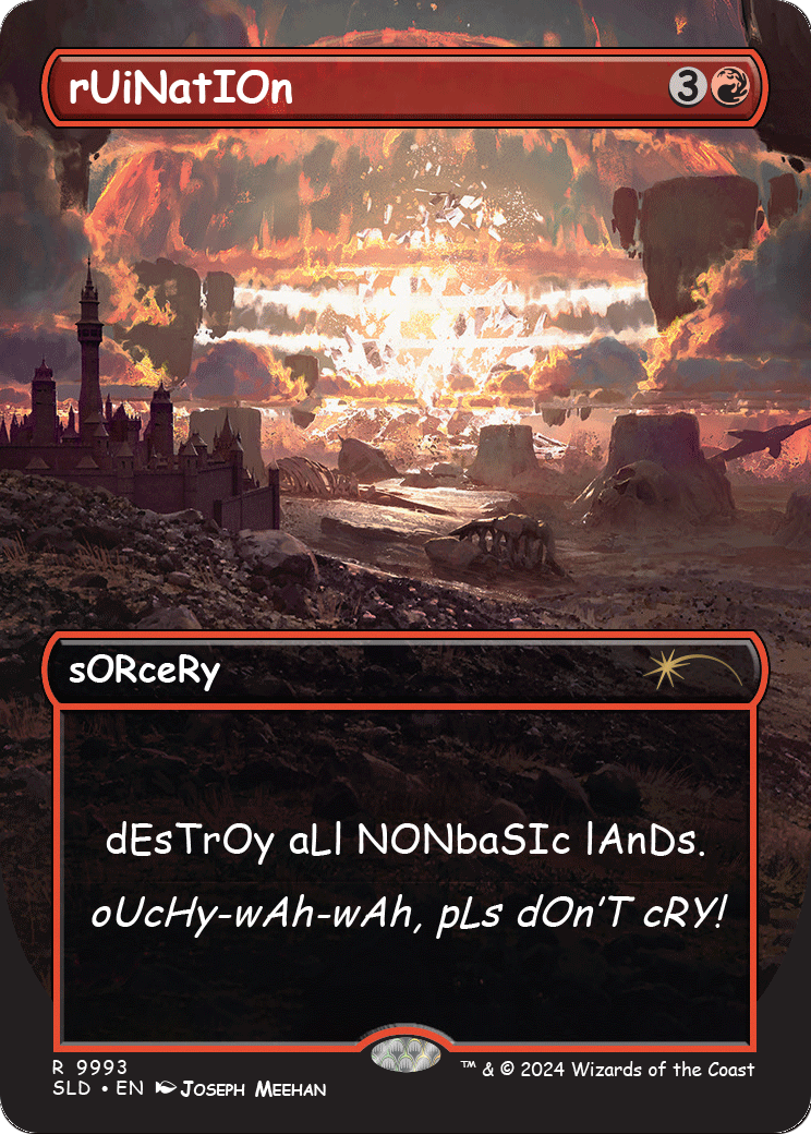 rUiNatIOn (SLD-9993) (Borderless) [Secret Lair Drop]