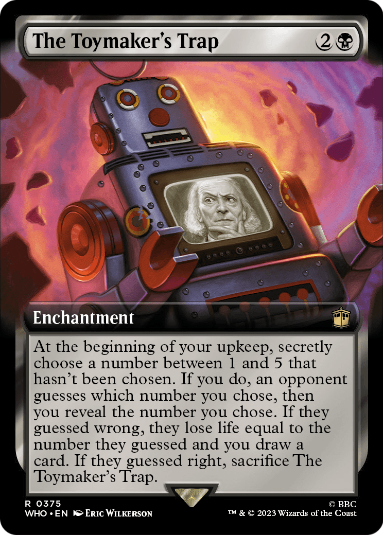 The Toymaker's Trap (Extended Art) (WHO-375) [Doctor Who]