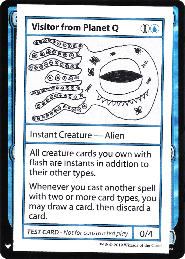 Visitor from Planet Q [Mystery Booster Playtest Cards 2019]