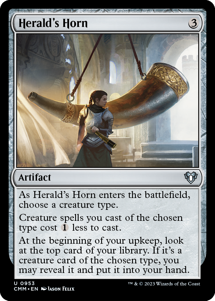 Herald's Horn (CMM-953) [Commander Masters]