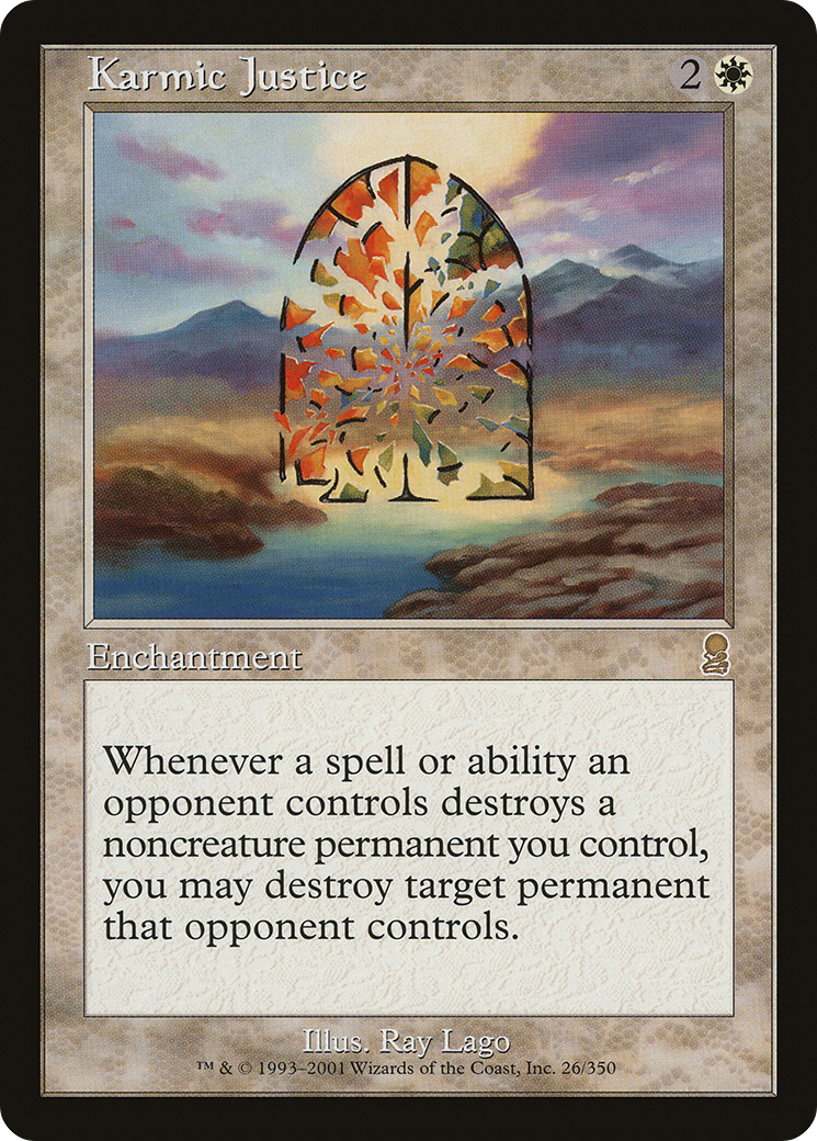 Karmic Justice (ODY-026) [Odyssey]