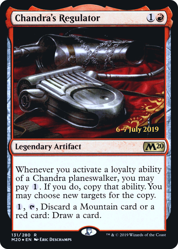 Chandra's Regulator (PRE-131) [Core Set 2020 Promos] Foil