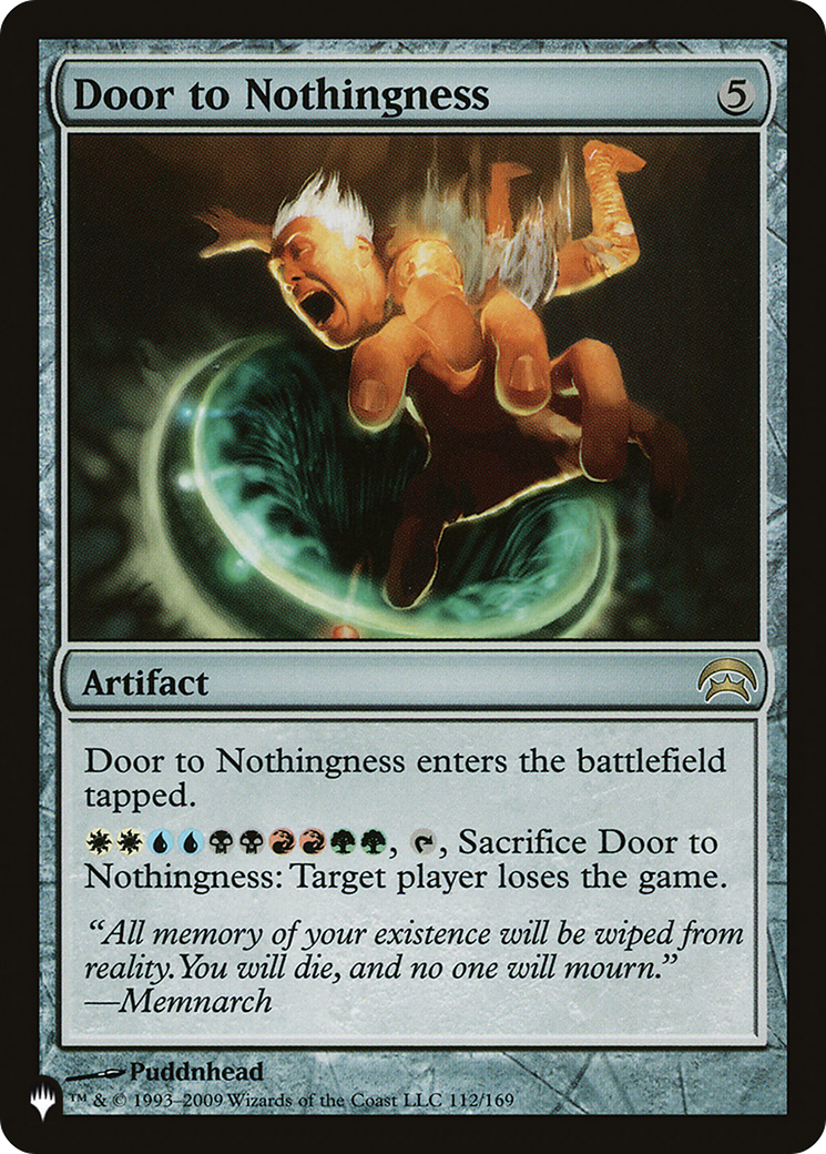 Door to Nothingness (LIST-112/169) [The List]