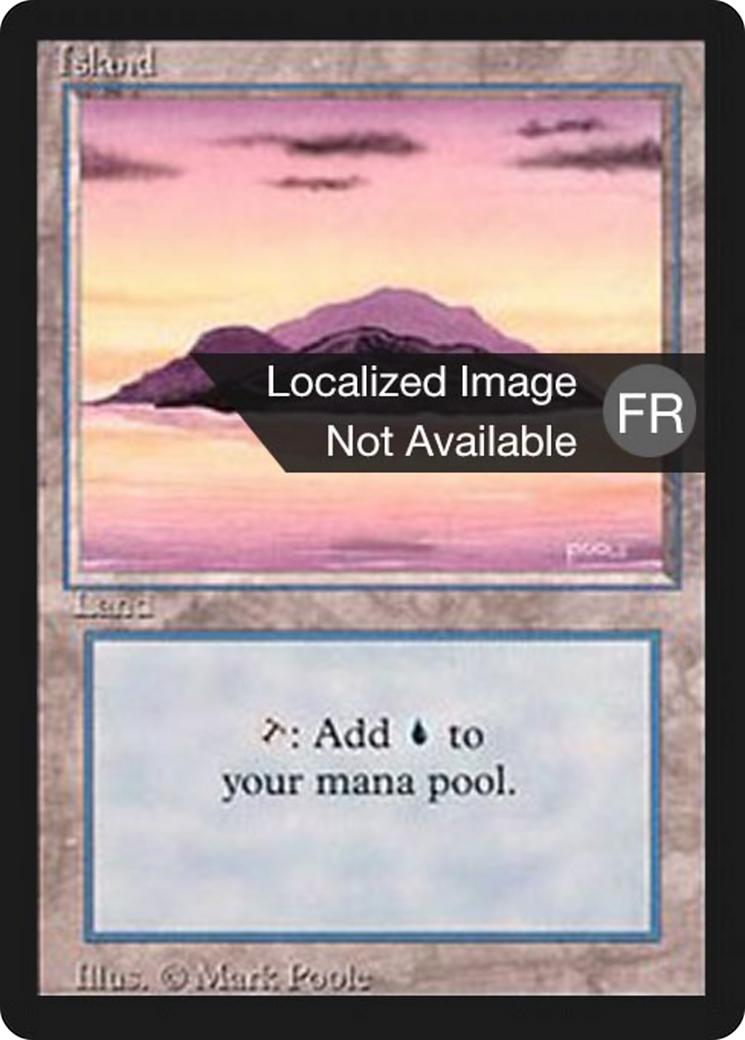 Island (A) (FBB-287) [Foreign Black Border]