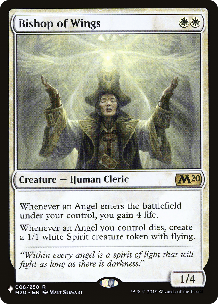 Bishop of Wings (LIST-008) [The List]