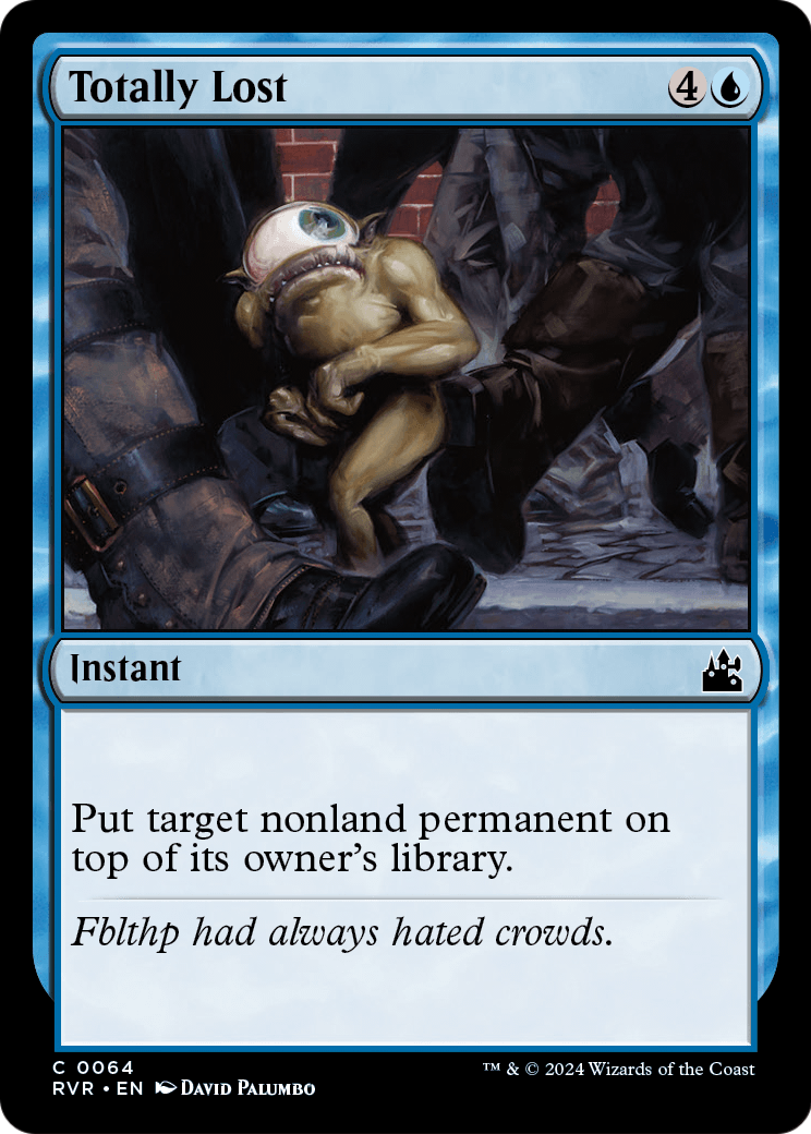 Totally Lost - Foil [Ravnica Remastered]
