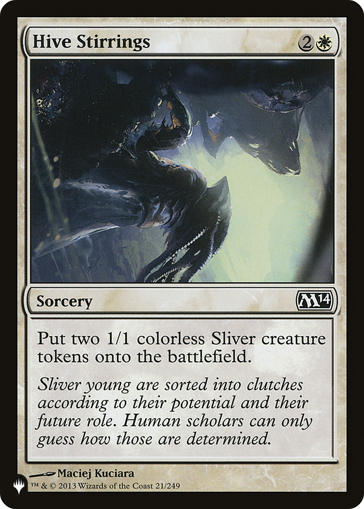 Hive Stirrings (LIST-21/249) [The List]