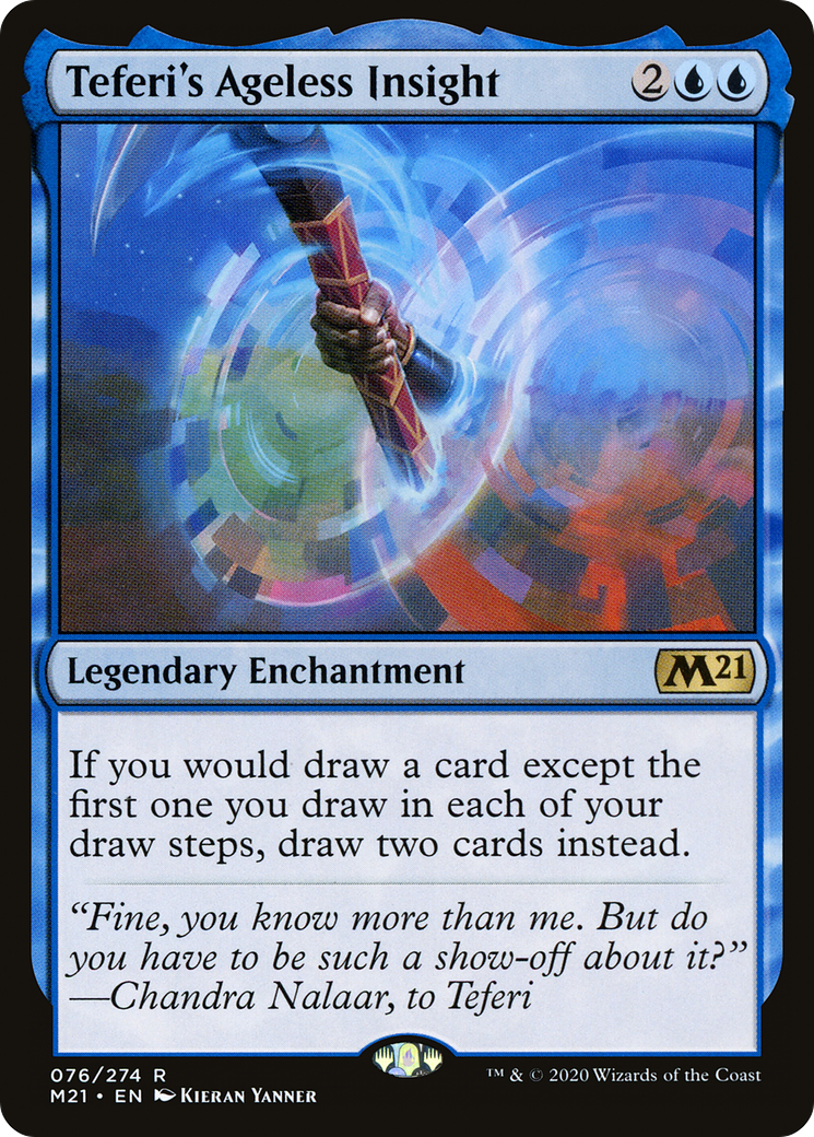 Teferi's Ageless Insight (M21-076) [Core Set 2021]
