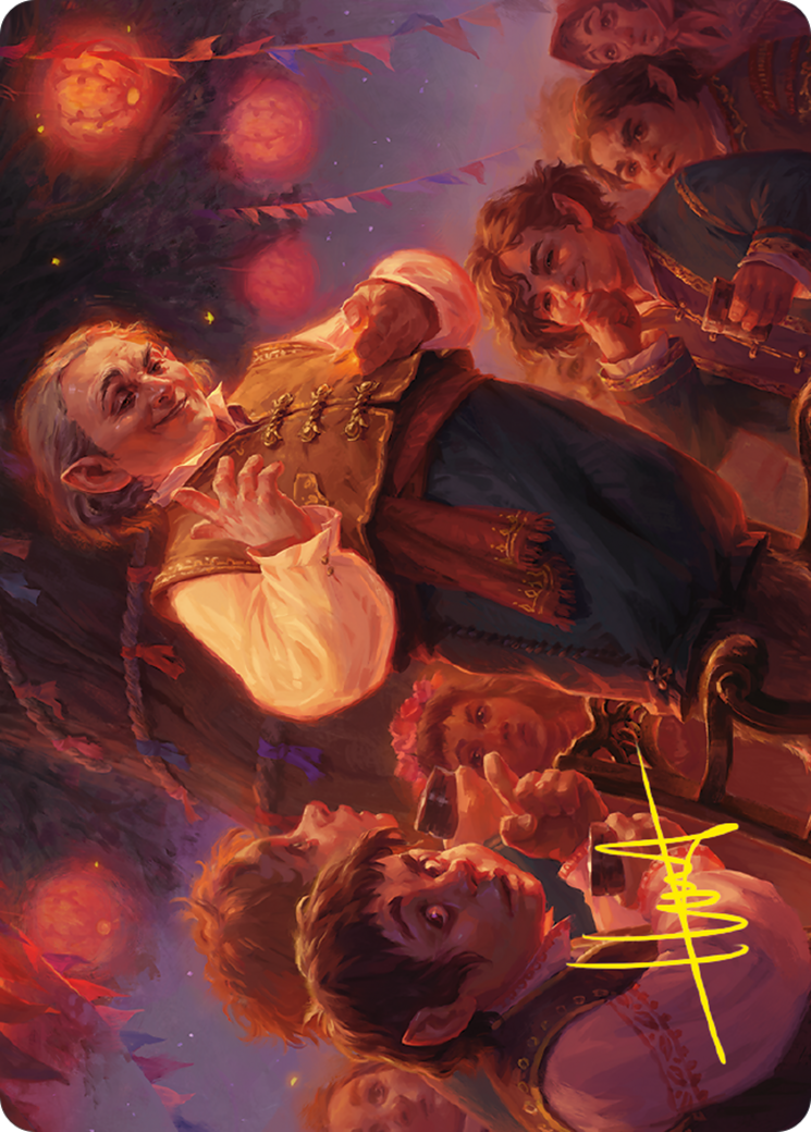 Bilbo, Retired Burglar // Bilbo, Retired Burglar (ALTR-014) (Borderless) [Tales of Middle-earth Art Series]