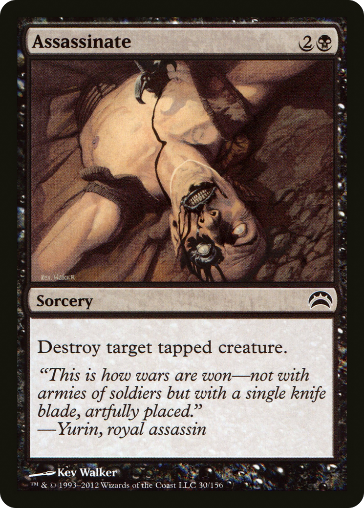 Assassinate (PC2-030) [Planechase 2012] Foil
