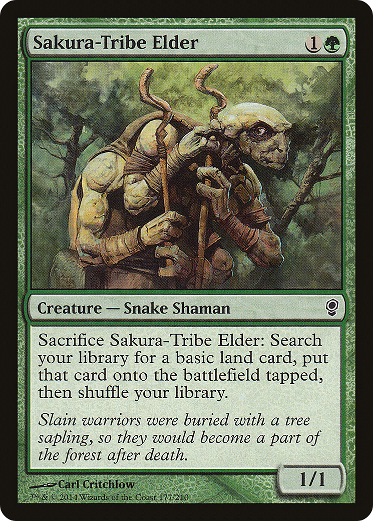 Sakura-Tribe Elder (CNS-177) [Conspiracy]