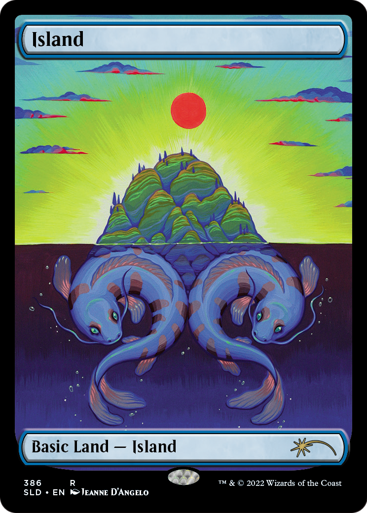 Island (SLD-386) [Secret Lair Drop] Foil