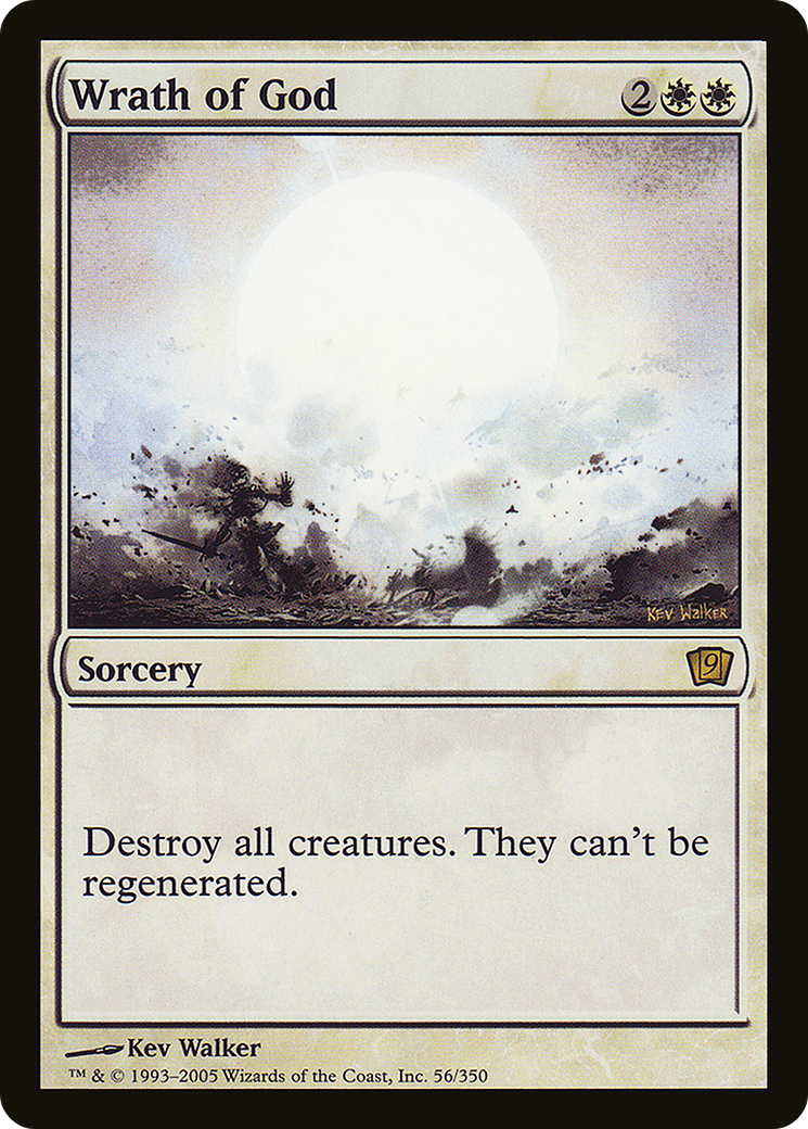 Wrath of God (9ED-056) [9th Edition]
