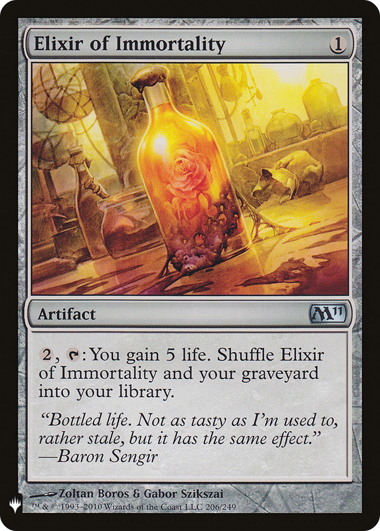 Elixir of Immortality (LIST-206) [The List]