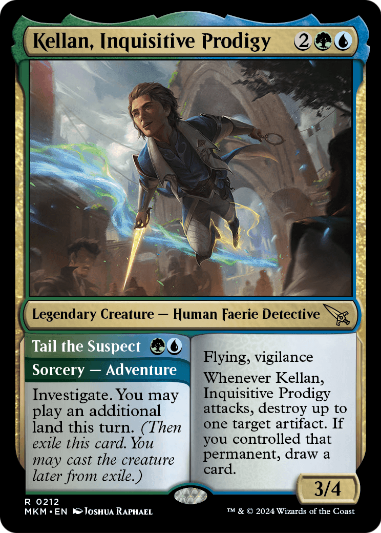 Kellan, Inquisitive Prodigy (MKM-212) [Murders at Karlov Manor]