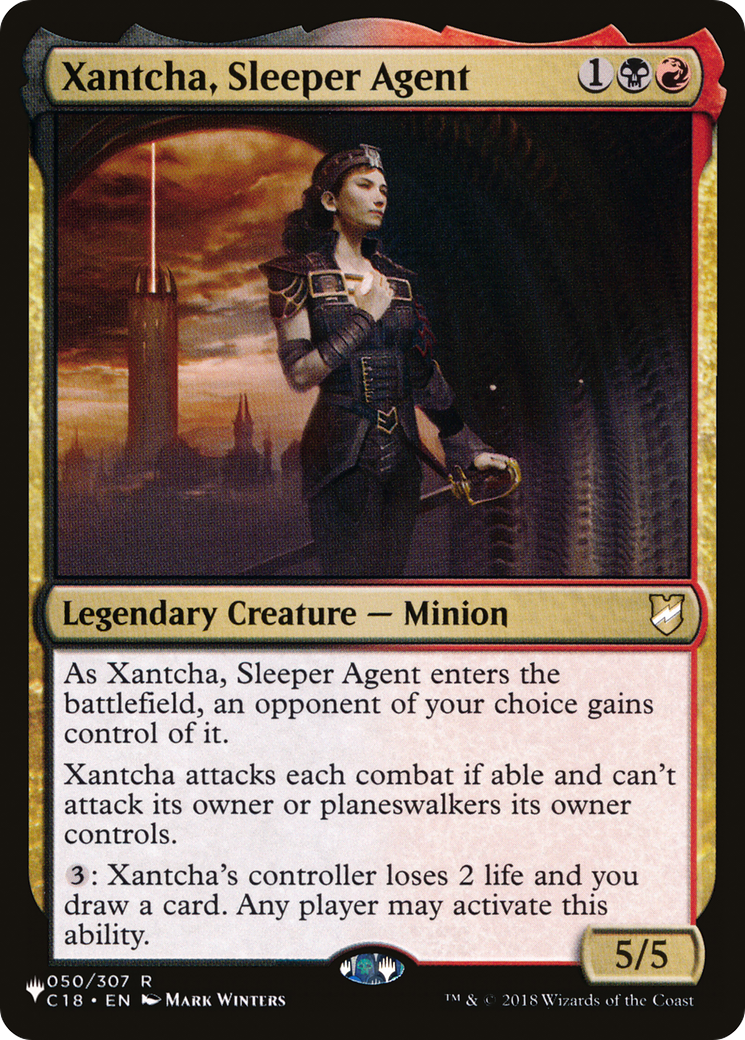 Xantcha, Sleeper Agent (LIST-050/307) [The List]