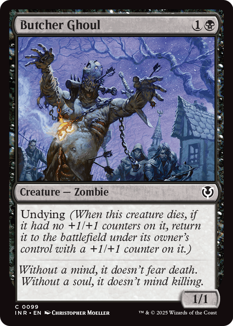 Butcher Ghoul - Foil [Innistrad Remastered]