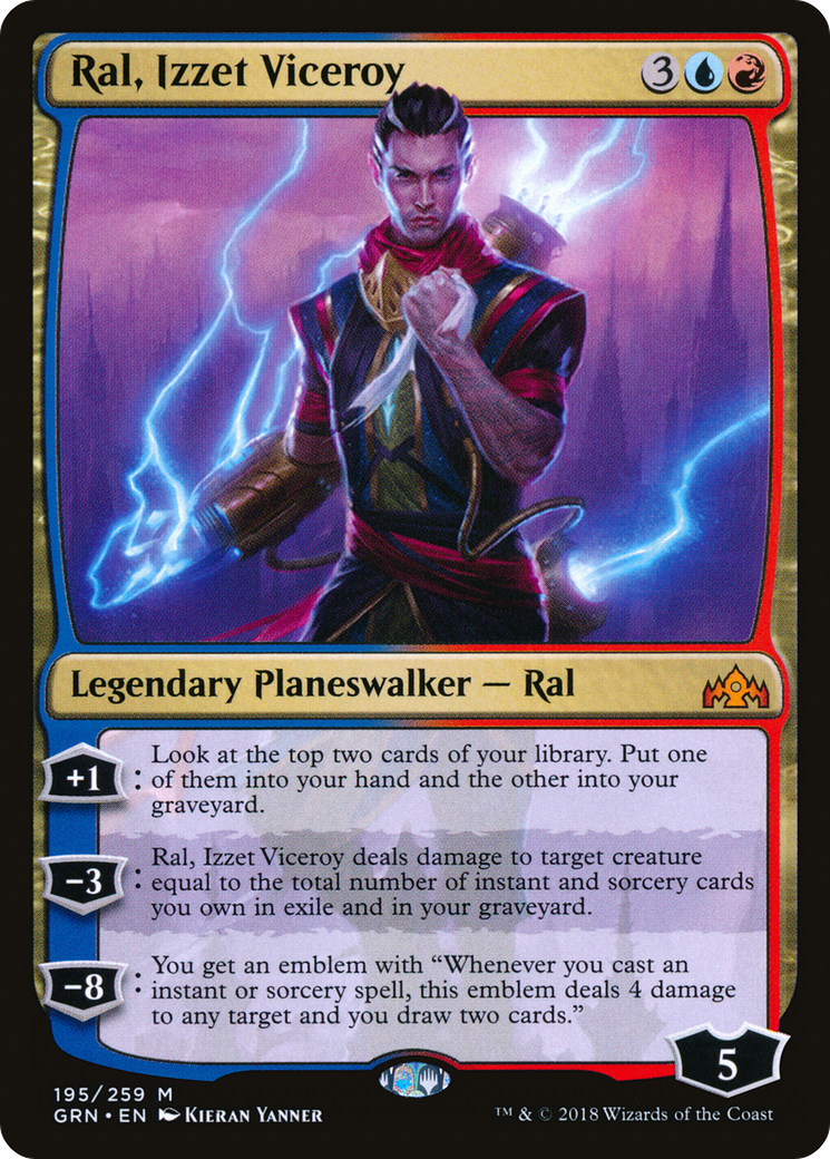 Ral, Izzet Viceroy (GRN-195) [Guilds of Ravnica]