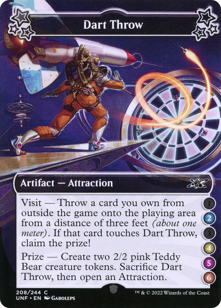 Dart Throw (2-4-5-6) (UNF-208) [Unfinity]