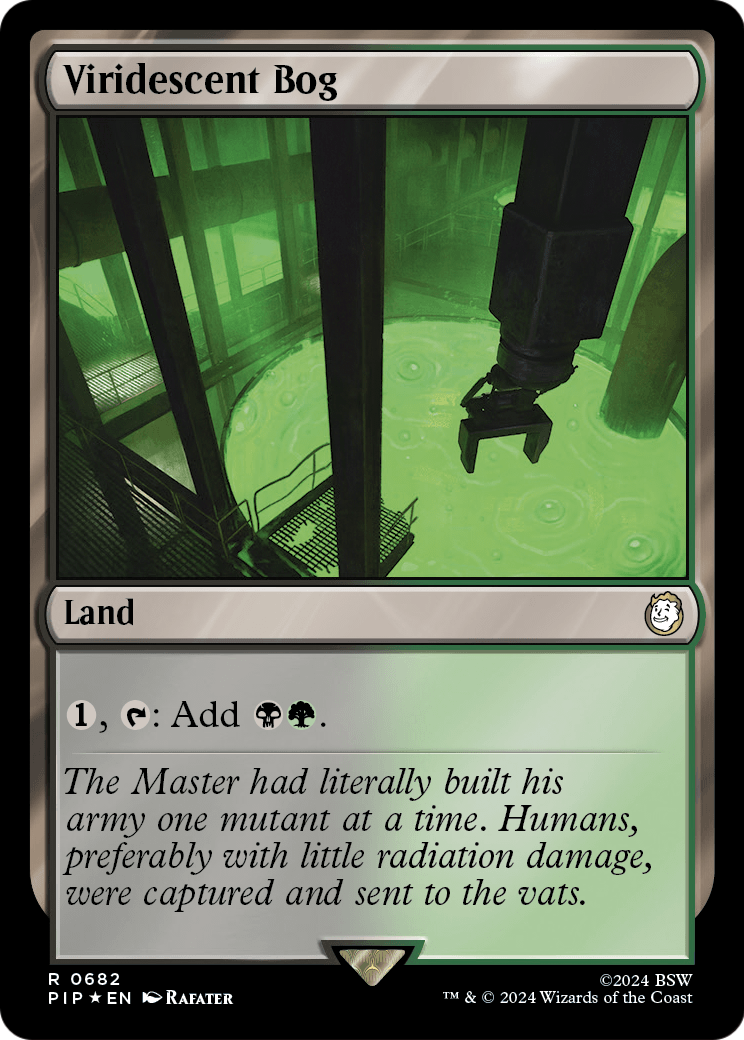 Viridescent Bog (Surge Foil) (PIP-682) [Fallout] Foil