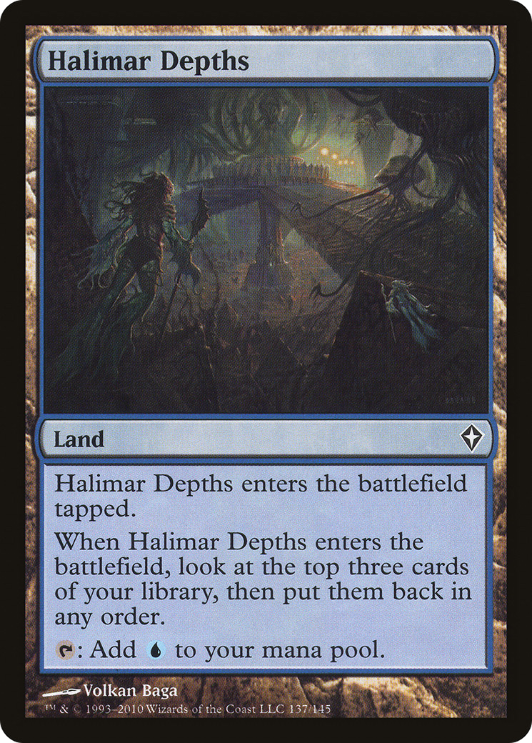 Halimar Depths (WWK-137) [Worldwake]