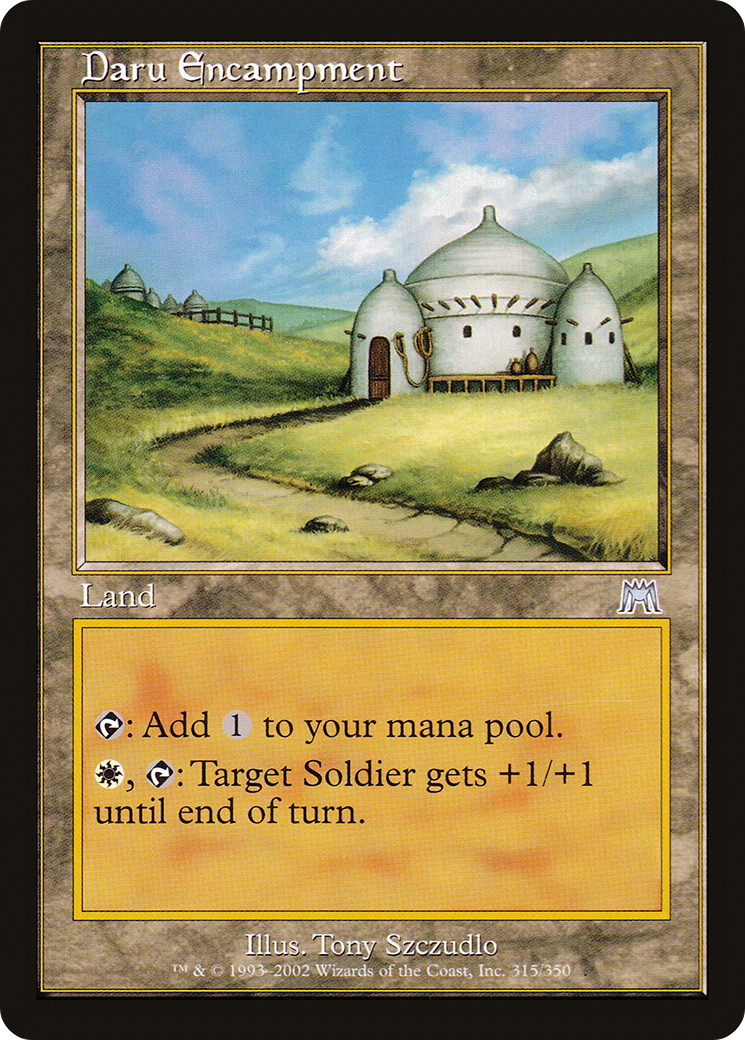 Daru Encampment (ONS-315) [Onslaught] Foil