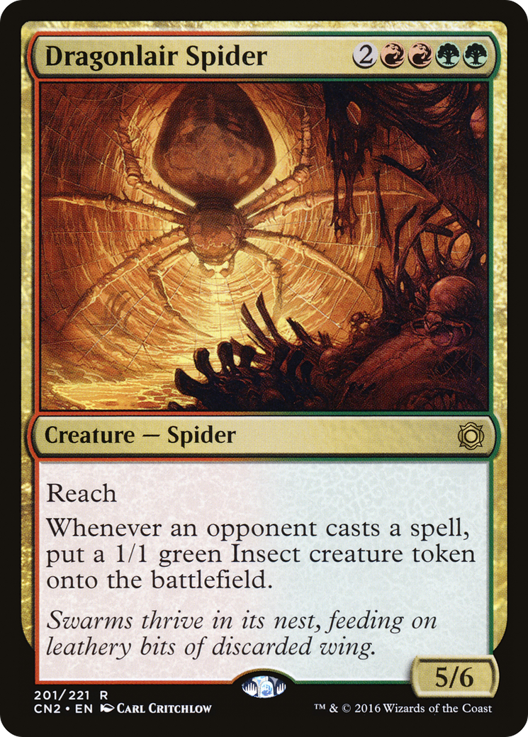 Dragonlair Spider (CN2-201) [Conspiracy: Take the Crown]